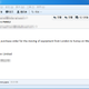 A sample of a spam email used to distribute the infected PowerPoint files.